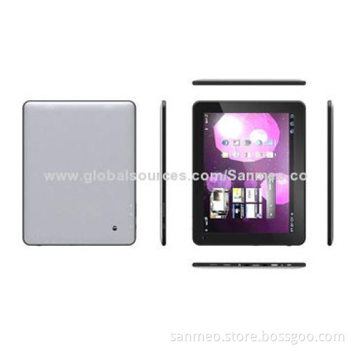 9.7" Tablet PC, RK3168 Cortex-A9 Dual-core, Android, Wi-Fi, 1GB DDR3/5,000mAh (3.7V/6,000mAh)
